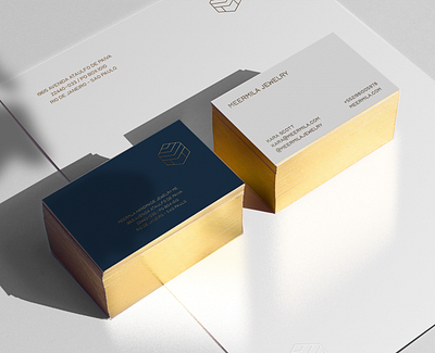 Meermila Jewelry Brand Identity 1/9 brand branding businesscard clean design gold icon identity jewelry logo logotype luxe luxury minimal modern sophisticated type typography ui vector