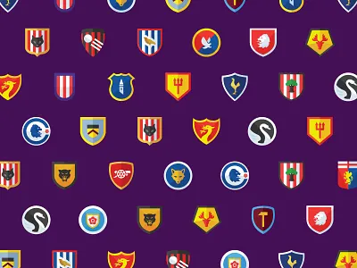 My4 Football Club Badges app artwork badges crest design fifa football icon illustration my4 vector
