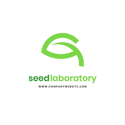 seedlab Brand Logo Design branding design flat icon illustration logo minimal typography ui vector