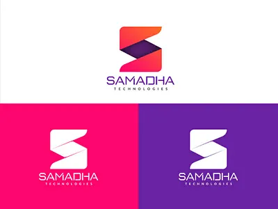 Logo for Samadha Technologies artist branding design digital digital illustration digitalart flat graphic design graphicdesign icon illustration logo typography ui vector web