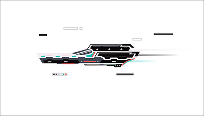 Star Speeder design geometricart illustration inkscape space spacecraft spaceship speeder starwars