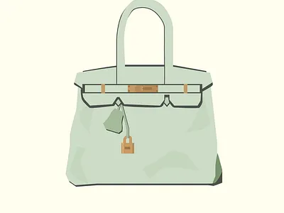 Birkin Bag birkin birkin bag figma graphic design graphic illustration graphicdesign handbag purse