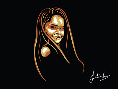 POP Digital portrait art character comic creative graphic design illustration illustrator portrait visual art