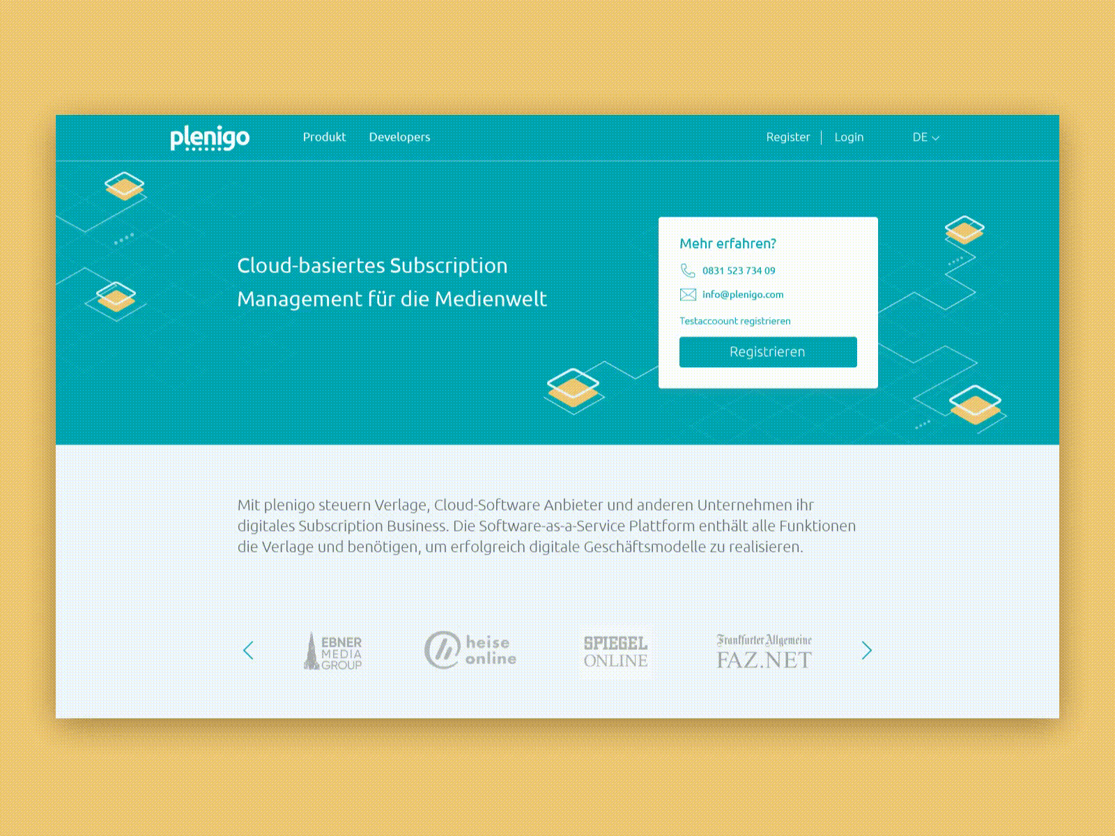 Corporate Website UX/UI Design & Development by Kyrylo Moiseiev on Dribbble