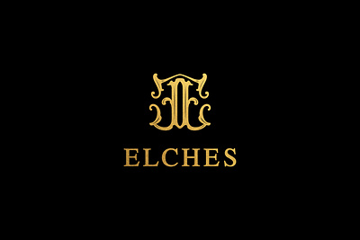 ELCHES brand branding design icon logo logo design luxurious luxury minimal minimalism