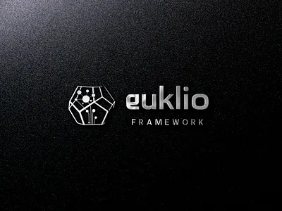 Euklio Framework branding design graphic design icon logo logo design modern logo vector