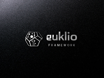 Euklio Framework branding design graphic design icon logo logo design modern logo vector