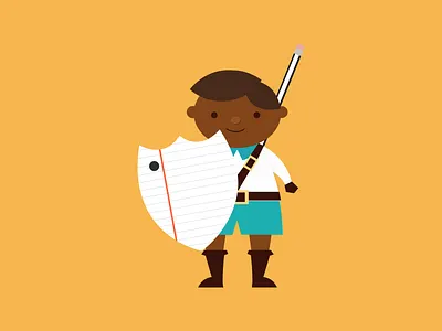 Child Warrior children book illustration childrens illustration illustration warrior