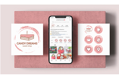CANDY DREAMS design icon illustration ui ux