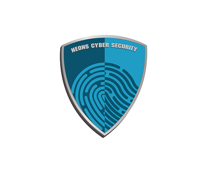 Shield Fingerprint branding design fingerprint icon logo security shield shield logo