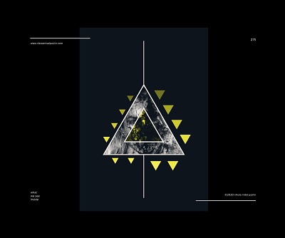 no. 275 secret life composition contrast design digital digital art minimal photoshop poster poster a day posterdesign postereveryday shape surreal art texture