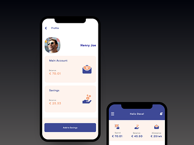 Digital bank dashboard bank design digital mobile ui ux