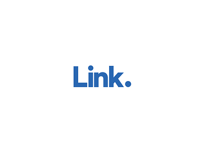 Linkedin become Link. brand redesign branding design link linkedin logo