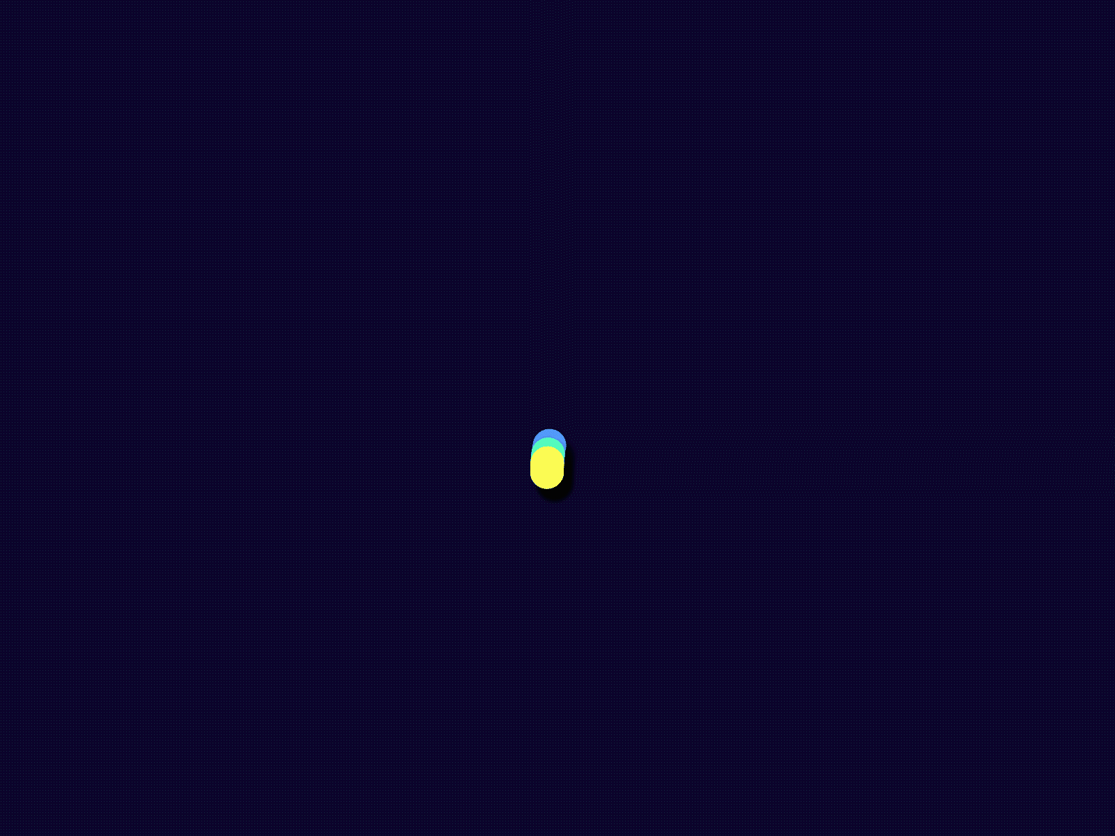 Fun semicircle flip animation ae illustration