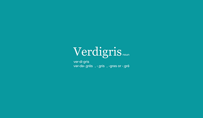 Verdigris color color names