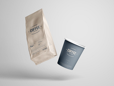 Coffee Package Mockup branding coffee coffee cup coffee mockup coffee package cup cup mockup download free download freebie graphicpear mockup mockup design mockup download package package design package download package mockup packaging print design