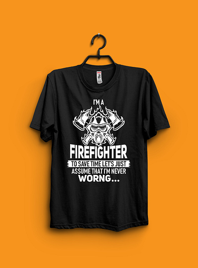 Firefighter T-shirt firefighter firefighter tshirt fireman t shirt t shirt design tshirt