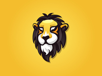 Lion Logo Inspiration animal branding illustration inspiration lion lion head lion logo yellow