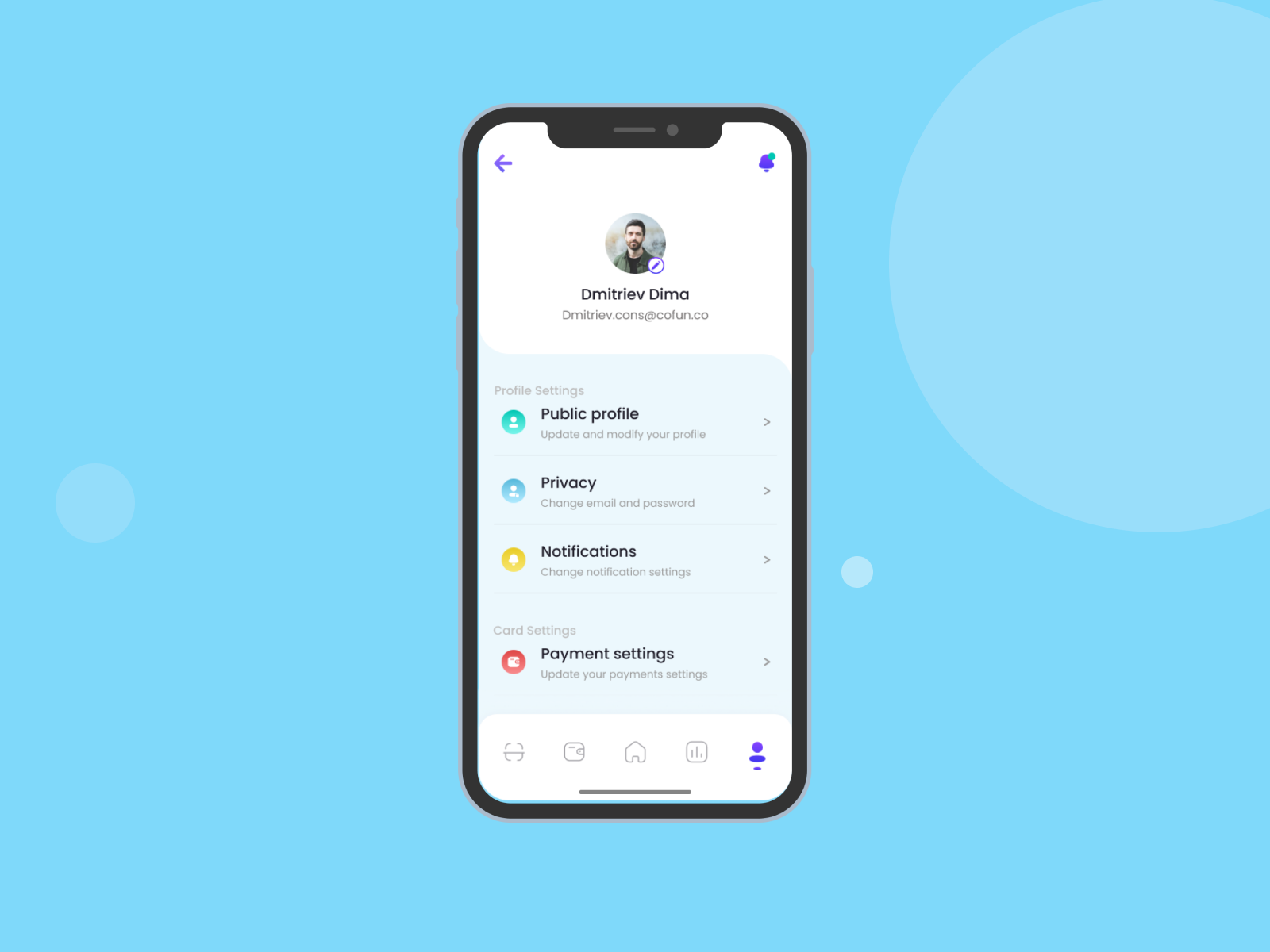 Day 04 - User profile screen by Dwi Wahyudi W on Dribbble