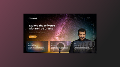 Cosmos adobe xd design ui uidesign uxdesign xd