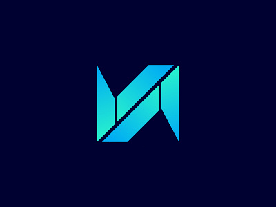 N leter logo 3d abstract app branding connection creative design icon idea identity illustration illustrator letter logo letter mark logo logo design minimal n letter logo unused wave
