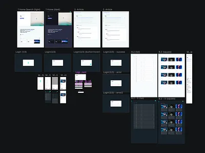 Design of previous concept. blue branding communication design illustration interaction logo minimalism sketch ui ux