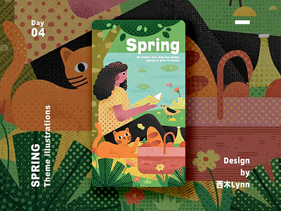 Spring illustration