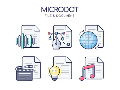 File & Document design document file graphicdesign icon illustration ui vector web