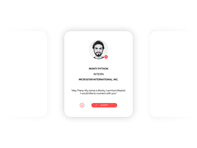 Pending Invitation Design 100daysofui adobexd dailyui design ui