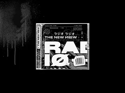 The New New Radio — #2 Edition band disc punk rock type typography