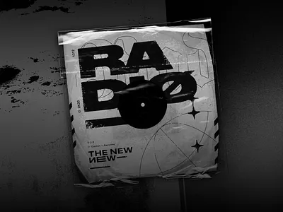 The New New Radio — #6 Edition band punk rock type typography vynil