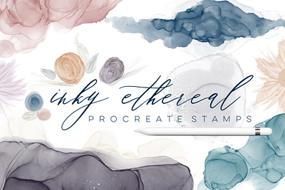 Alcohol Ink Stamps for Procreate alcohol brush brushes color design illustration ink ink brush ink stamp ink stamps photo photoshop photoshop brush procreate procreate brush procreate brush set procreate brushes procreate stamp procreate stamps social media