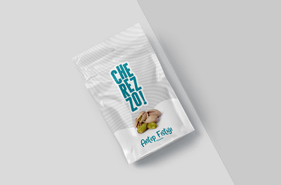 Cherezzo - Pistachio Packaging branding corporate branding design food germany illustrator logo nuts packaging pistachio typography