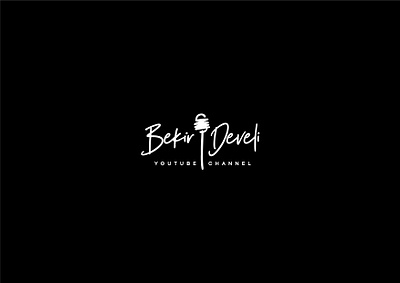 Bekir Develi - Logo bekir develi branding comedian corporate branding design illustrator logo turkey typography youtube youtuber