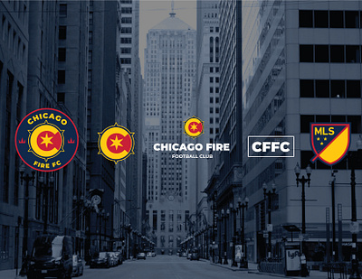 Chicago Fire Fc Rebrand adobe illustrator adobe photoshop brand identity branding chicago bulls chicago fire chicago fire fc design football club graphic design identity logo logo design mls rebranding