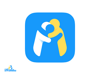 Ufamilies android families family flat design icon illustration ios logo mobile icon northwood