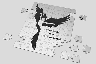 FREEDOM FLY black design