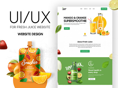 Website Design diet download dribbble healthy immunity landingpage mockup typography ui uiux website design wireframe