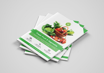 Organic food and vegetables brochure design 2020 adobe illustrator banner ads banner design brochure brochure design brochure design 2020 brochure design ideas brochure layout brochure mockup brochure template brochure tri fold catalog catalog design catalogs catalogue catalogue design creative indesign indesignmedia vegetables brochure design