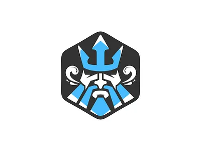 neptune logo branding design icon logo vector