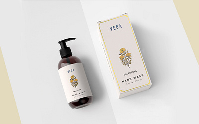 Veda branding design graphic graphic design logo minimal packaging design print design