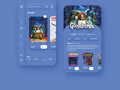 E-Book UI Design app appdesign design ebooknoveldesign ebookuidesign interactivemultimedia ui uidesign uidesigner