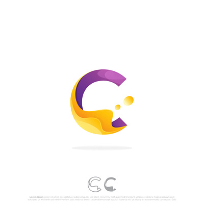 Letter C 3d design designgrapich icon letter letter c lettern logo typography