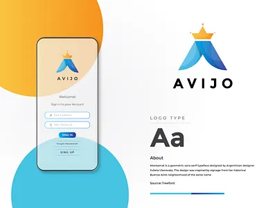 Letter A with crown logo mark 2020 2d app crown crown logo flat flat design gradient design graphic design letter a logo logo logo mark symbol typography ui vector