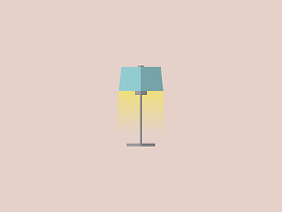 Lamp abstract adobe adobe illustrator aesthetic aesthetics design illustration lamp lamp shade light