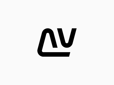 ANV - Logo design, icon, branding branding letter a letter logo letter n letter v lettering logo logo design logos logotype minimalist logo modern logo modernism monogram simple logo typography