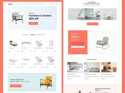 Ecommerce | Landing page bedding bedding sheets beds branding cover cushions design ecommerce foams furniture shop furniture store garden furniture landing landing page design web shop webdesign