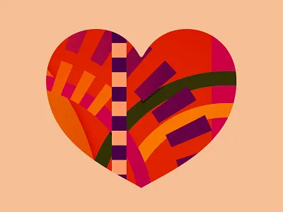 Detail from 'Merry-Go-Round' affinity designer colourful geometric girl illustration illustration design illustrations marianna orsho mariannaorsho vector vector illustration vectorart