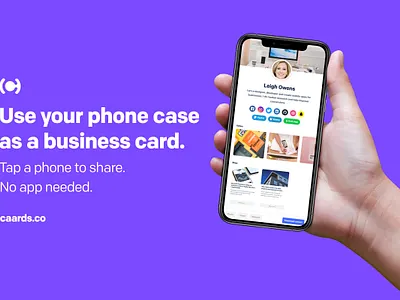 Caards - Share your info with your phone case branding chrome extension dailyui design designer developer front end graphics logo uidesign