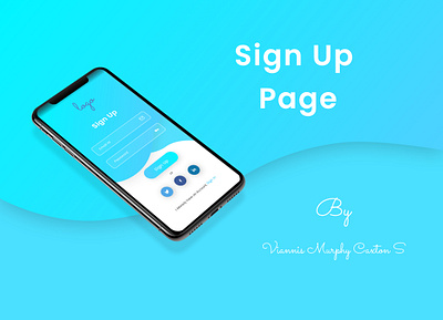 Sign Up dailyui uidesign